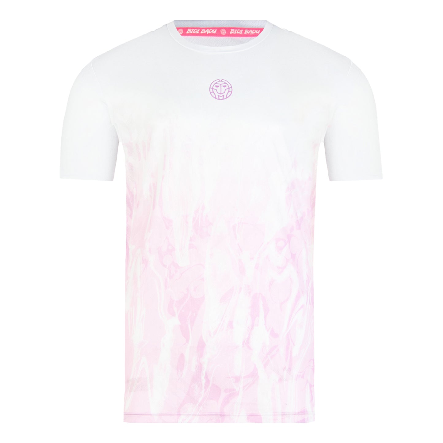 BIDI BADU Tafari Tech T-shirt Hommes - violet, blanc