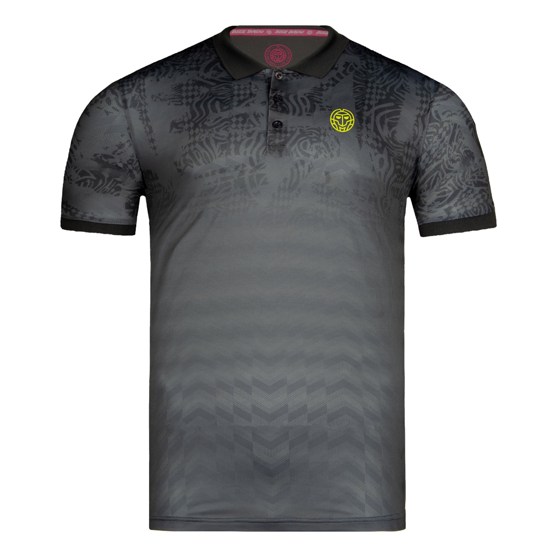 BIDI BADU Yero Tech Polo Hommes - gris,