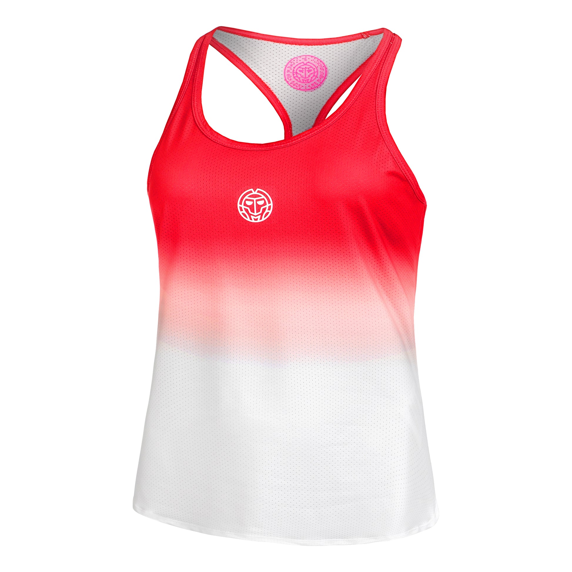 BIDI BADU Crew Gradiant Tanktop Dames-Rood,Wit