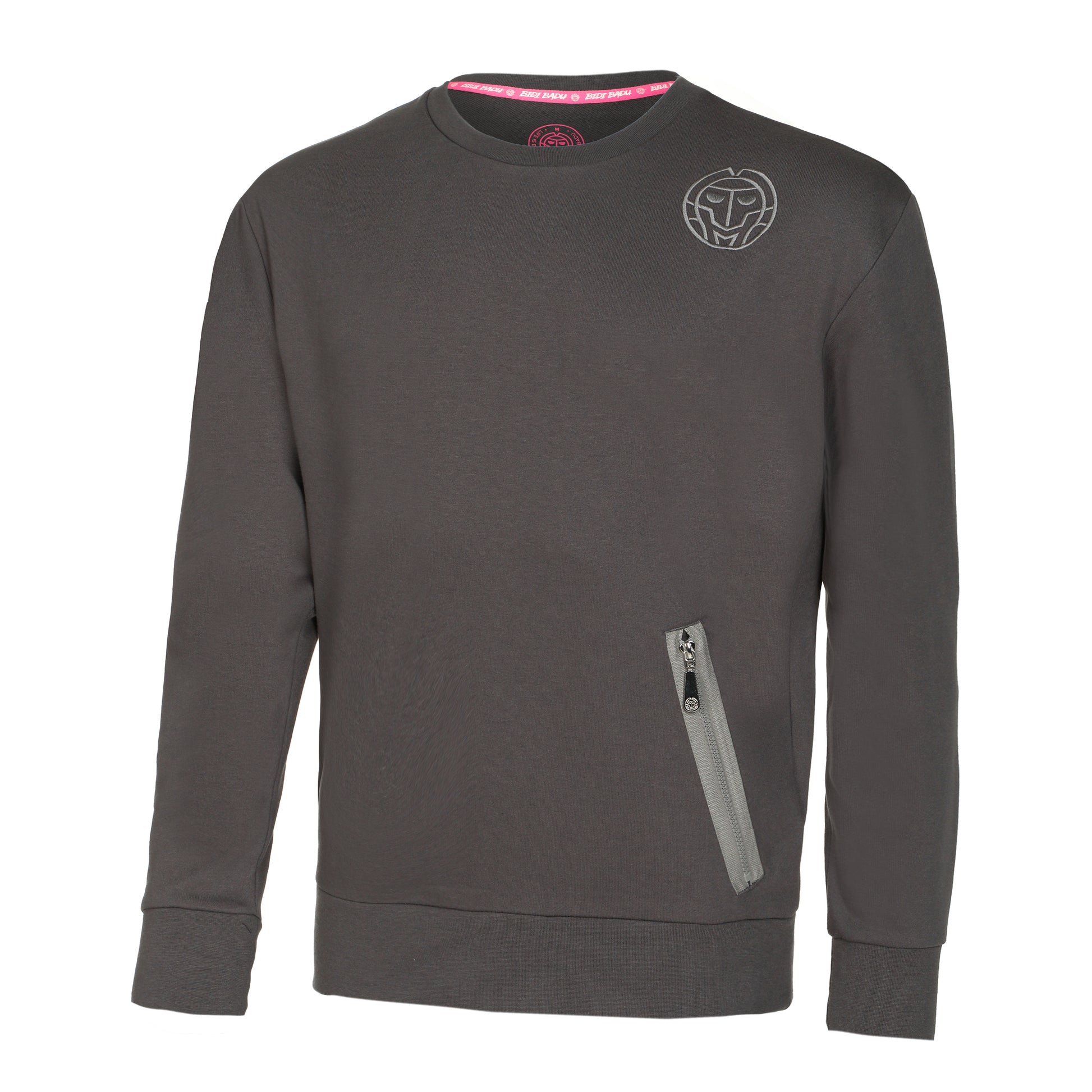 BIDI BADU Chill Crew Sweatshirt Heren-Donkergrijs