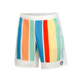 7in Shorts Hommes - blanc, multicouleur