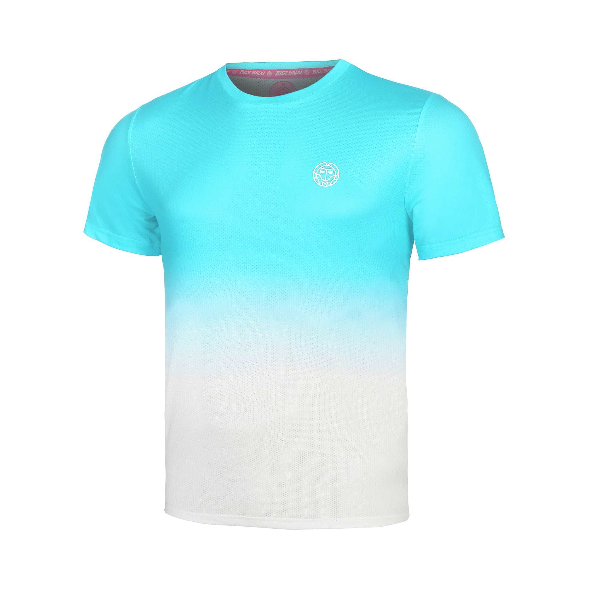 BIDI BADU Crew Gradiant T-shirt Garçons-Turquoise,Blanc