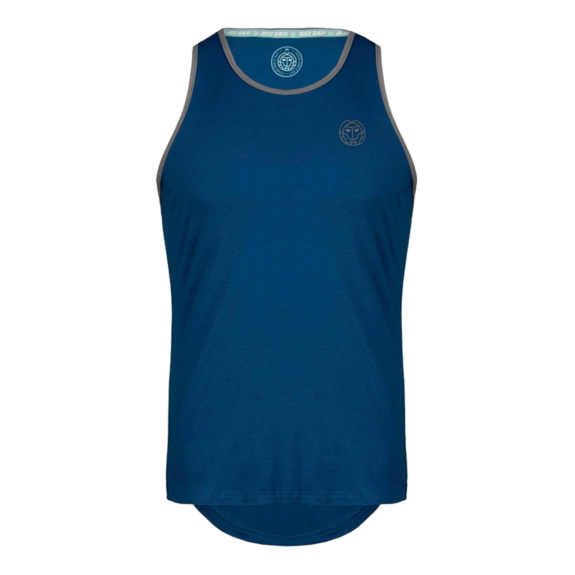 BIDI BADU Trapezius Maximus Move Tanktop Heren - petrolblauw,