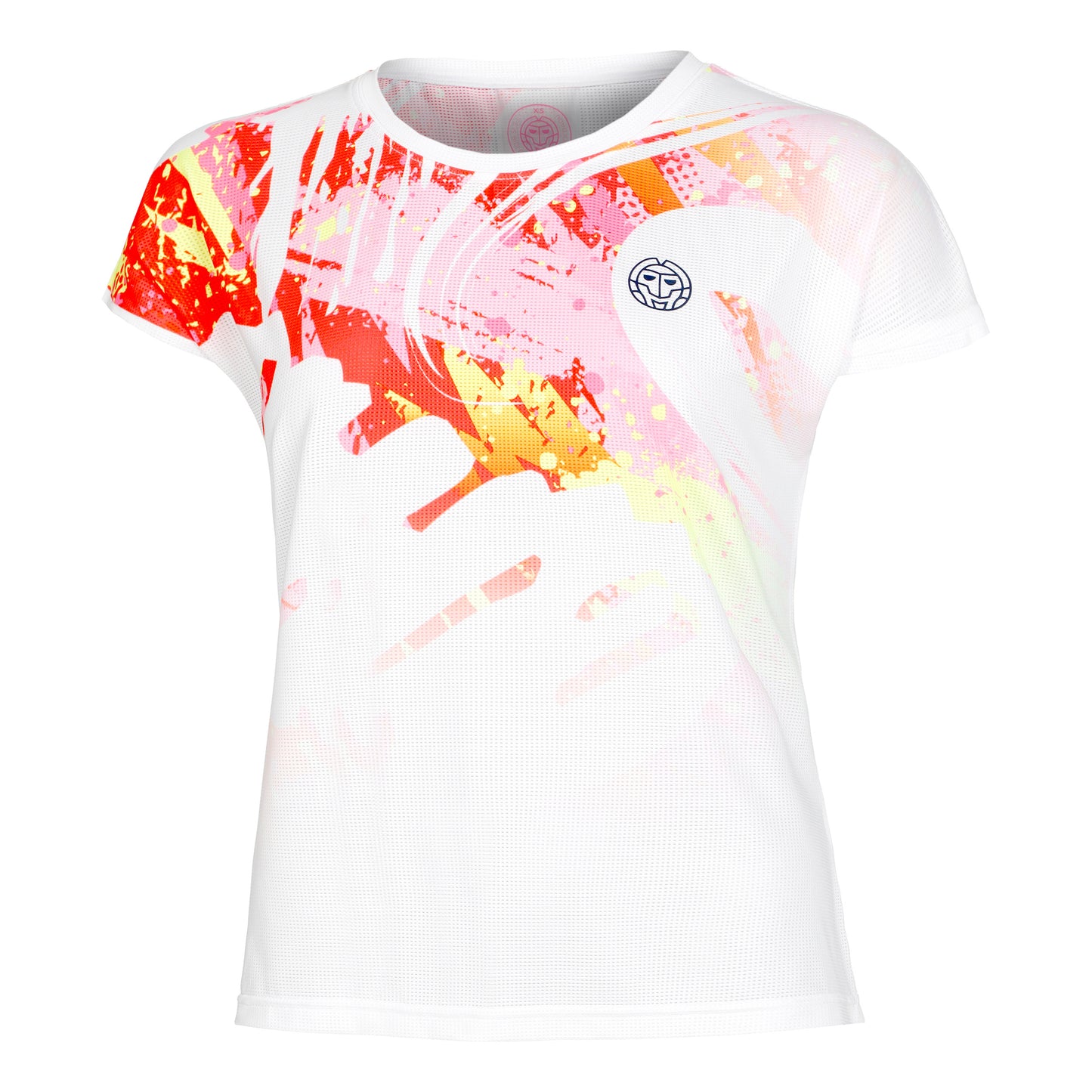 BIDI BADU Wild Arts T-shirt Dames - wit, veelkleurig