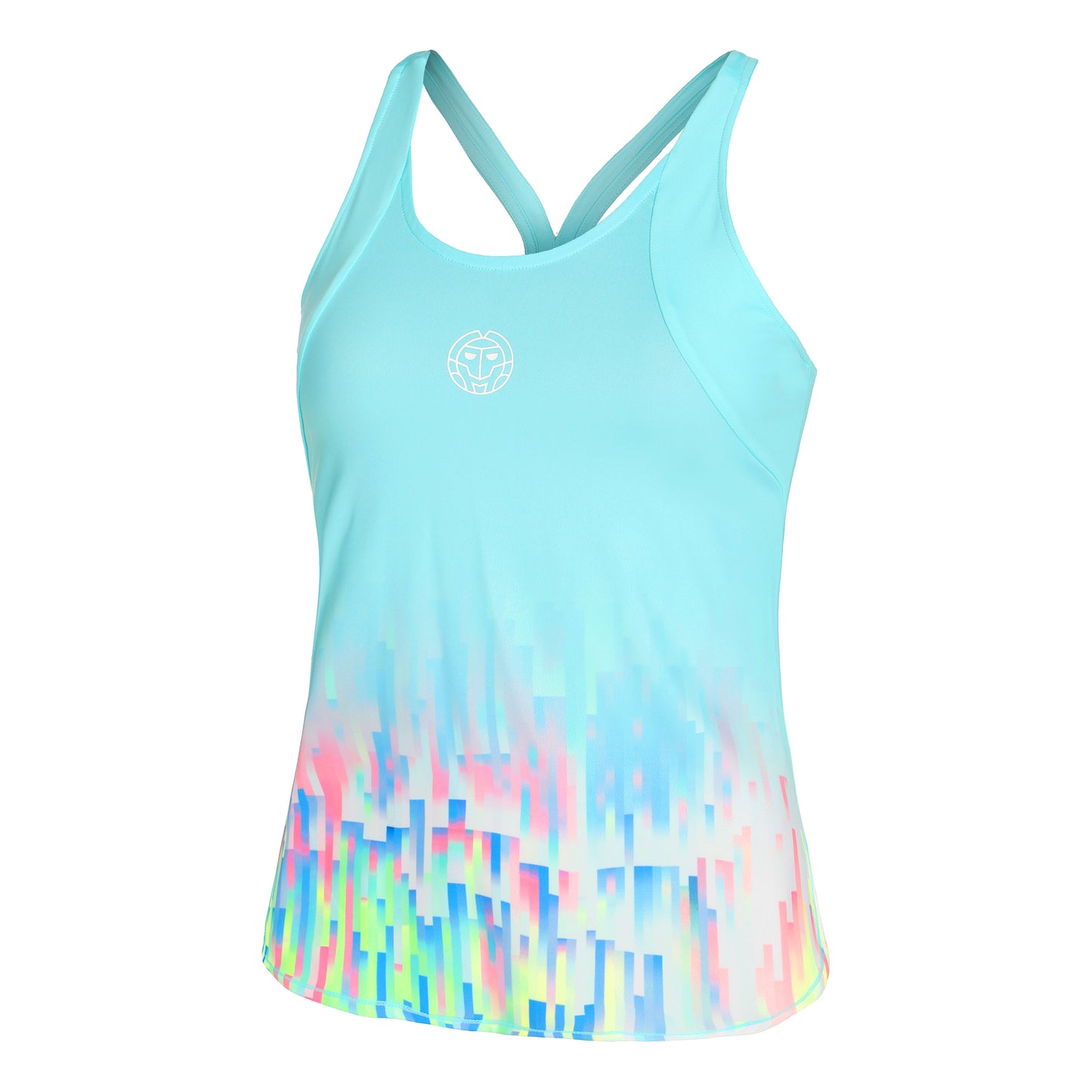 BIDI BADU Melbourne 2024 Tanktop Dames - turkoois, veelkleurig