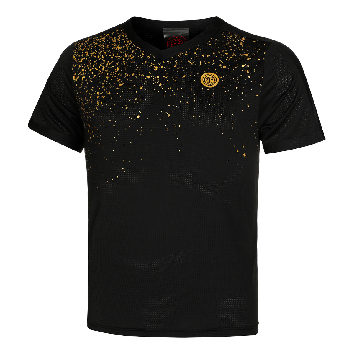BIDI BADU Paris 2024 T-shirt Heren - zwart, goud