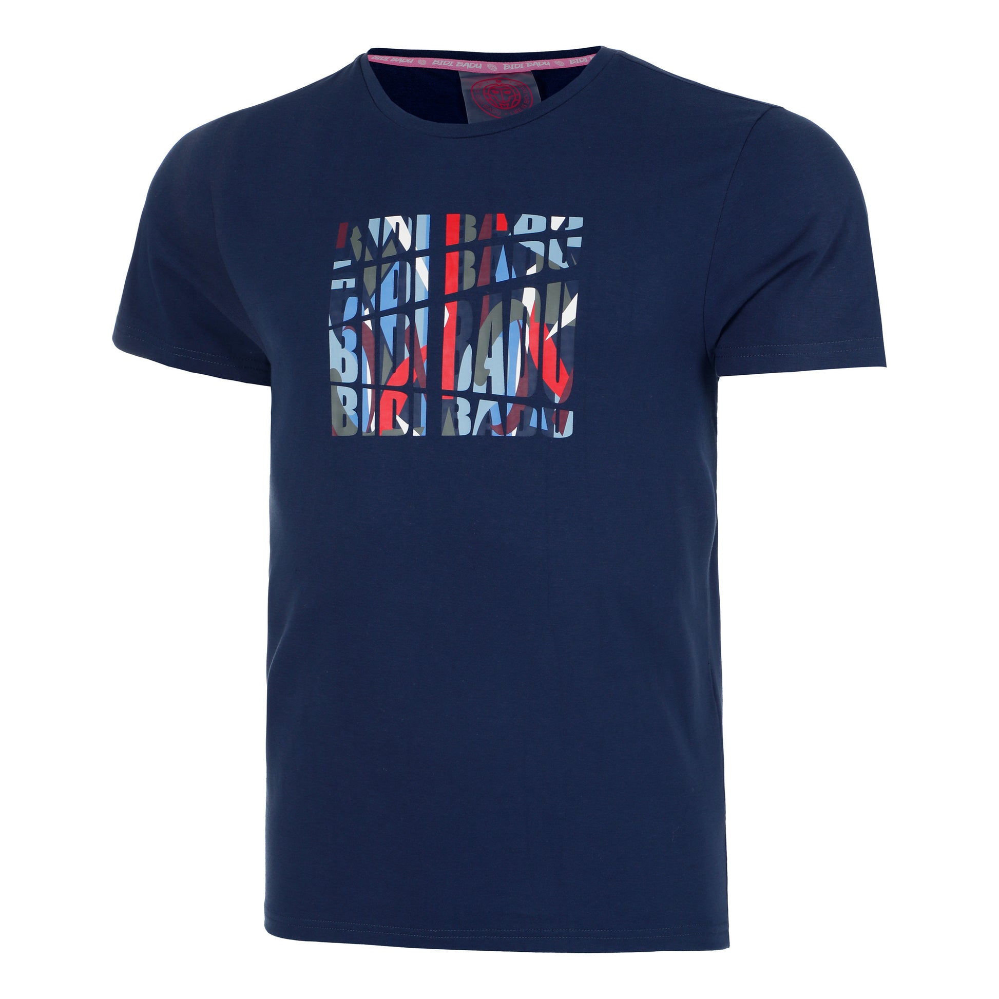 BIDI BADU New York 2024 T-shirt Heren-Donkerblauw,Veelkleurig