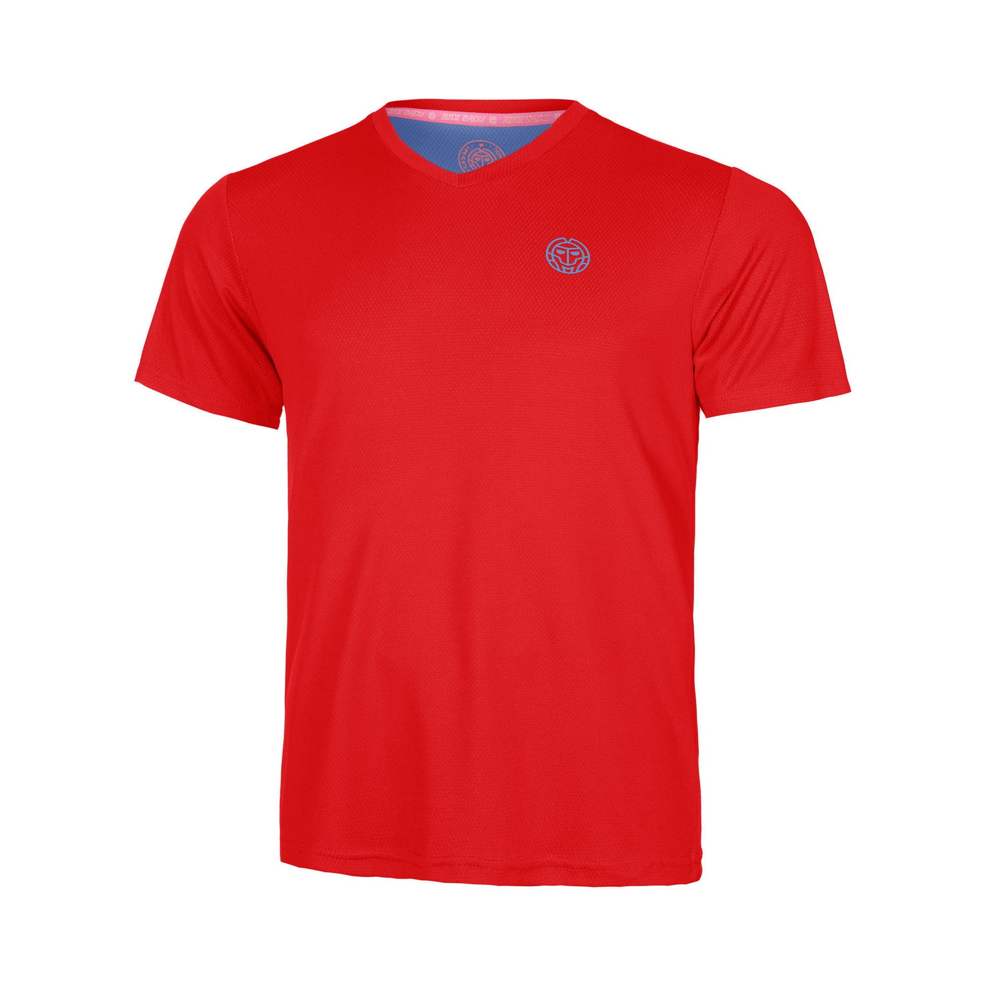 BIDI BADU Crew Inside Out V-Neck T-shirt Jongens - rood, blauw