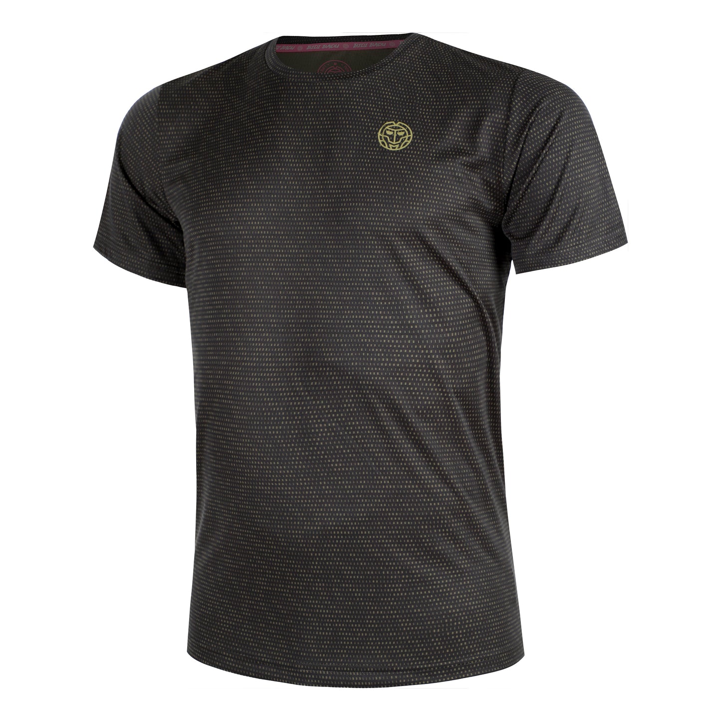 BIDI BADU Crew Two Colored T-shirt Hommes-Gris Foncé