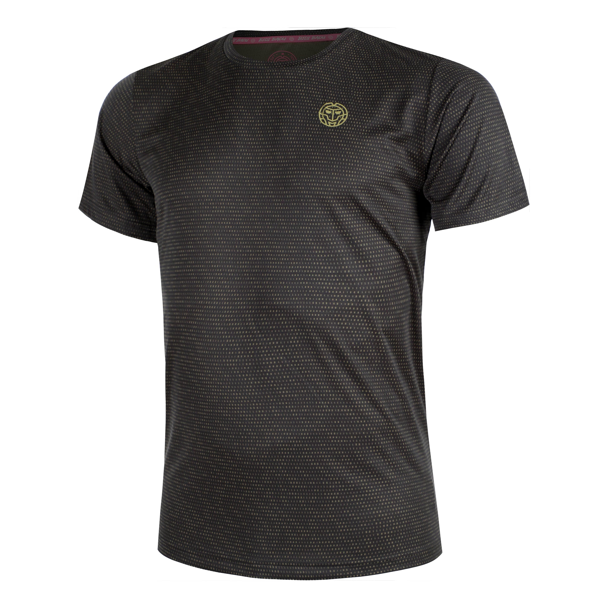 BIDI BADU Crew Two Colored T-shirt Hommes-Gris Foncé