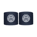 Zweetband Verpakking 2 stuks kort - donkerblauw