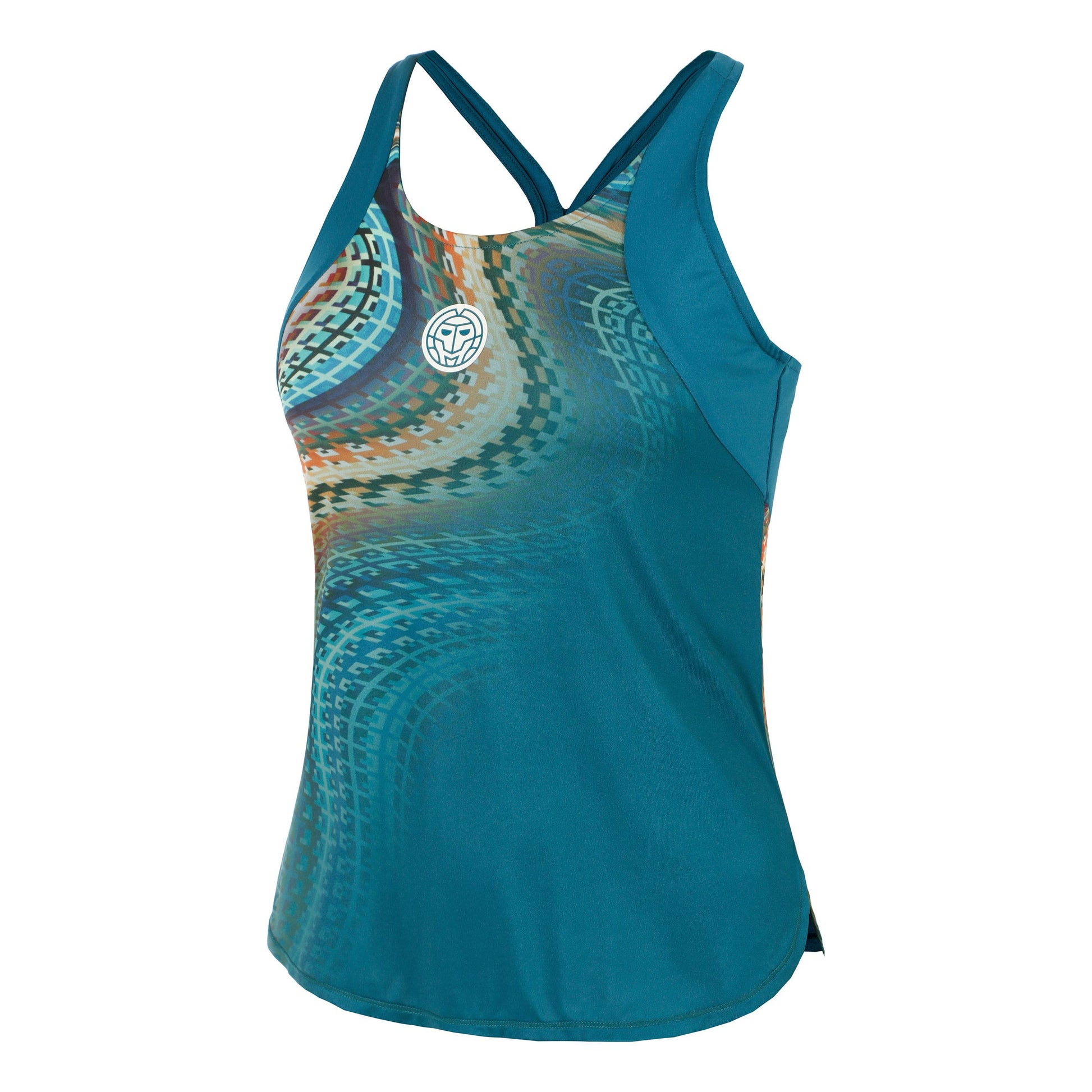 BIDI BADU Komodo Débardeur Tank Top Femmes-Bleu Petrol