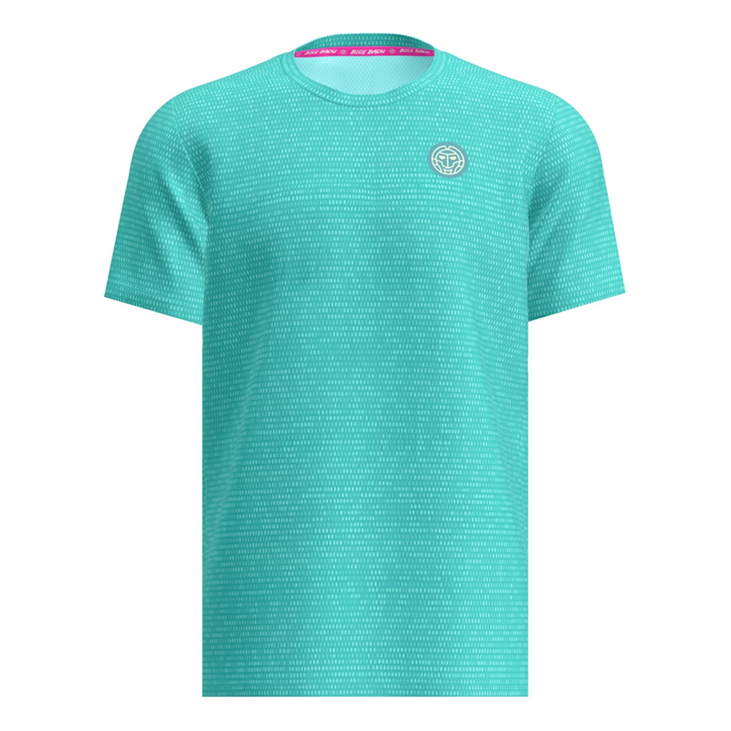 BIDI BADU Kaleido Two Colored T-shirt Hommes-Turquoise