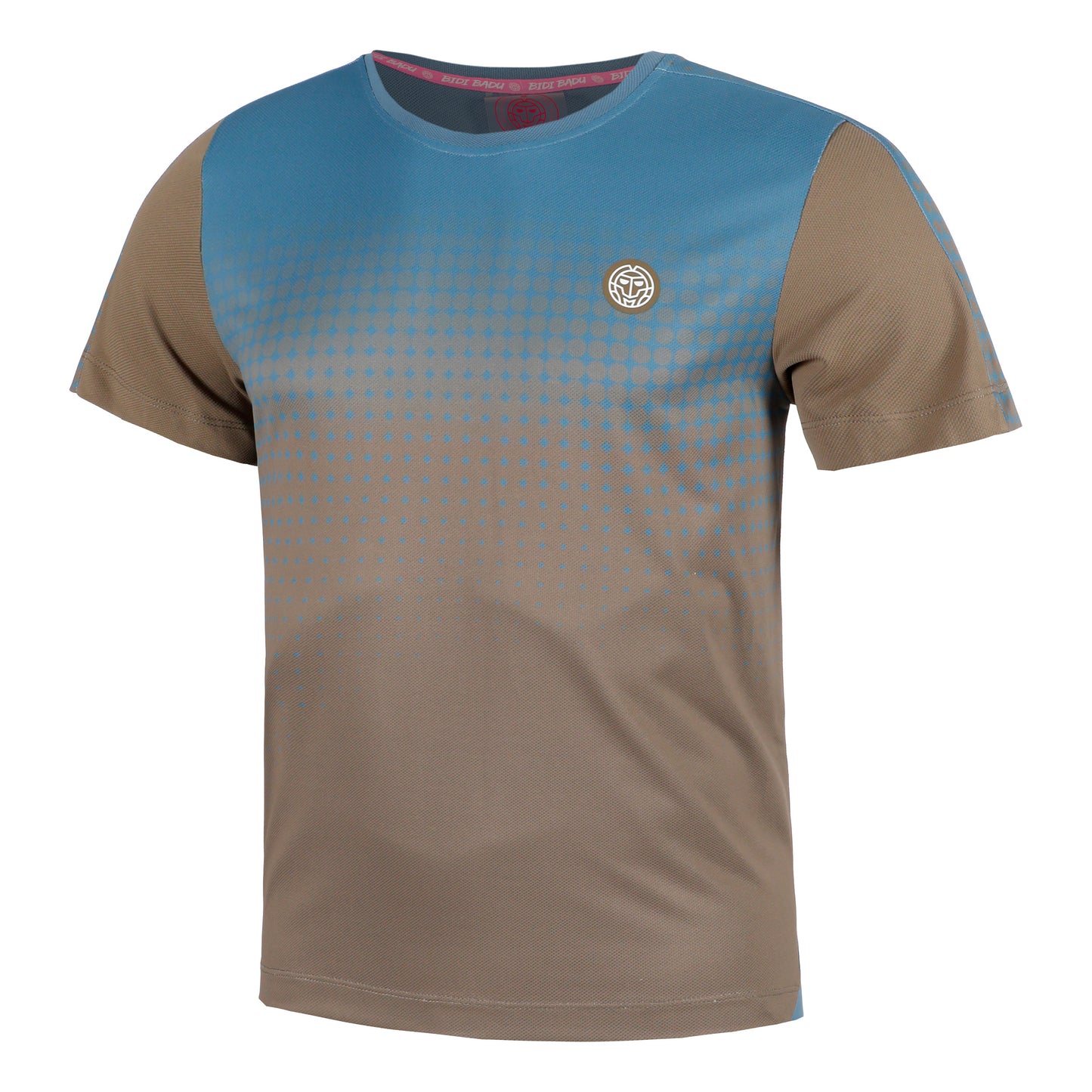 BIDI BADU Spectrum T-shirt Hommes-Marron,Bleu
