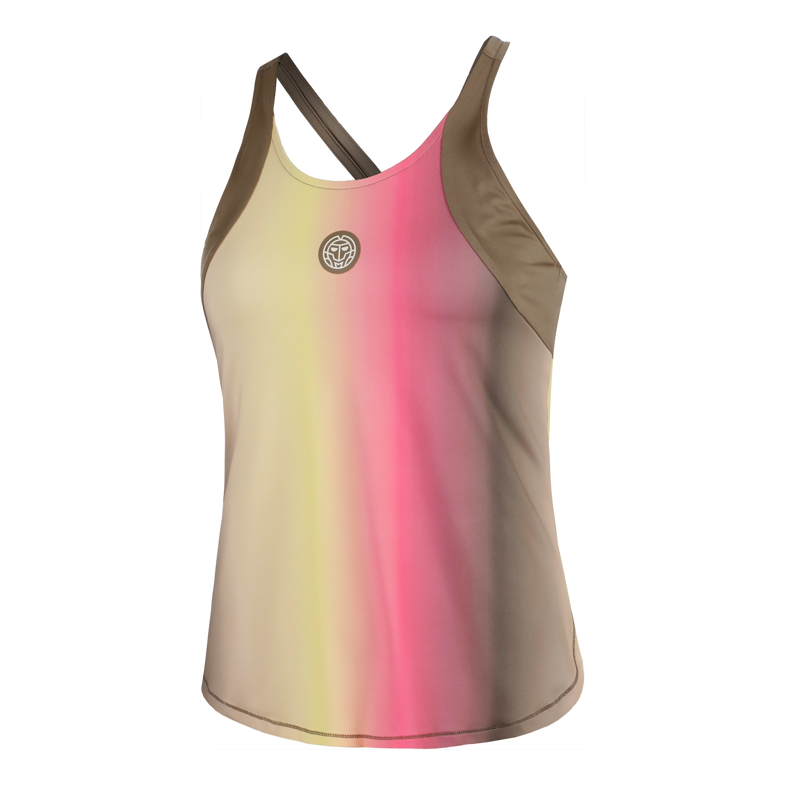 Spectrum Tanktop Dames-Bruin,Geel – Tennis-Point