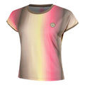 Spectrum T-shirt Dames-Bruin,Geel