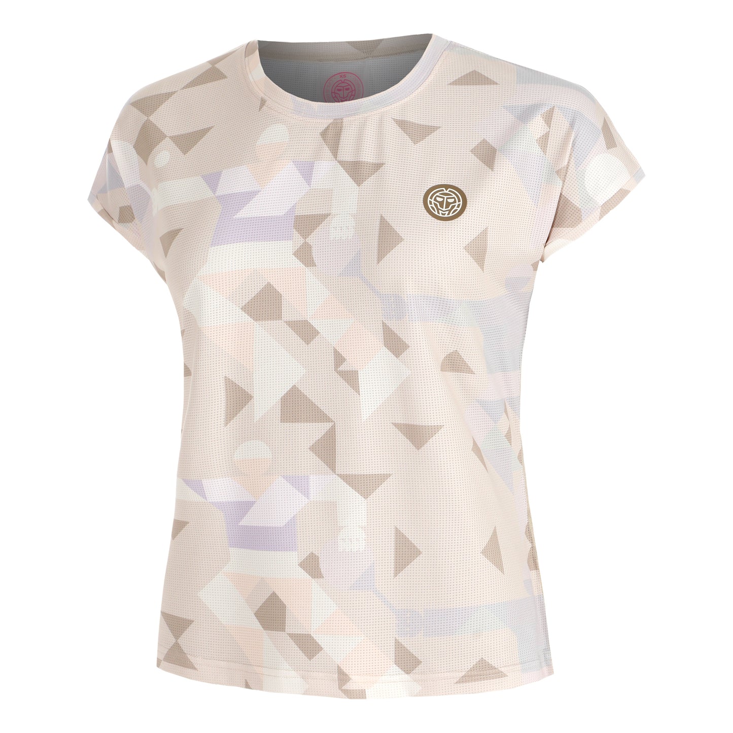 BIDI BADU Paris 2025 T-shirt Dames-Beige