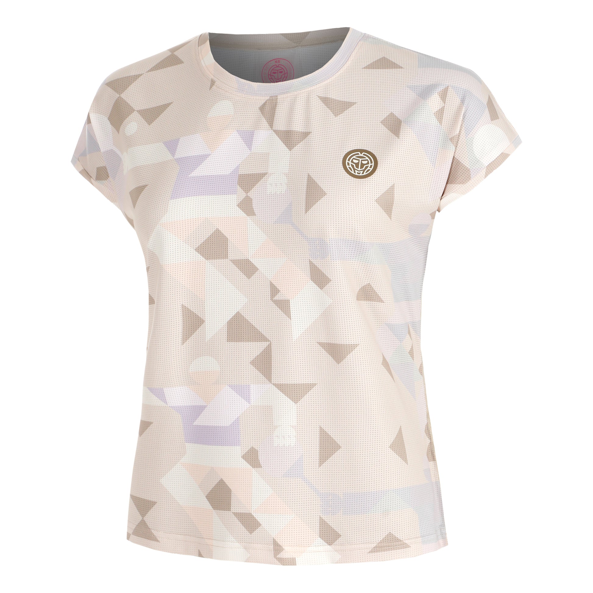 BIDI BADU Paris 2025 T-shirt Dames-Beige