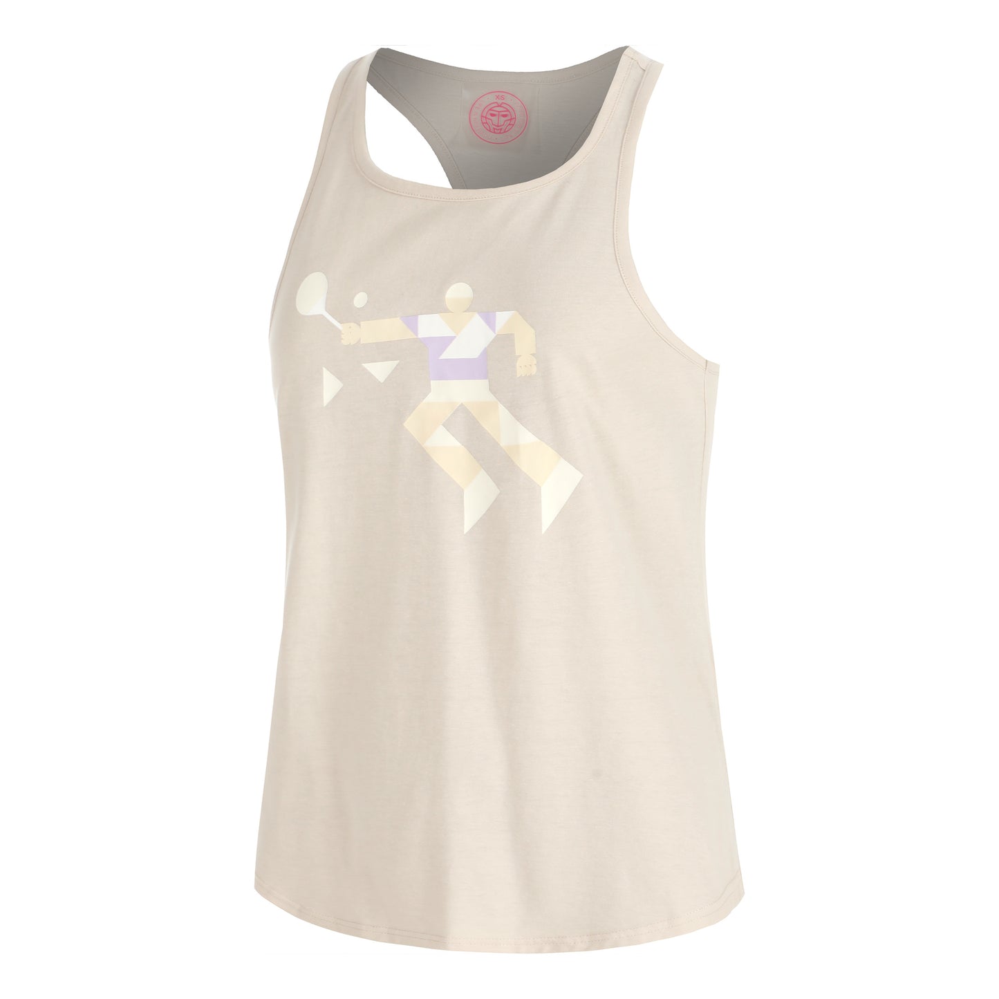 BIDI BADU Paris 2025 Chill Tanktop Dames-Beige