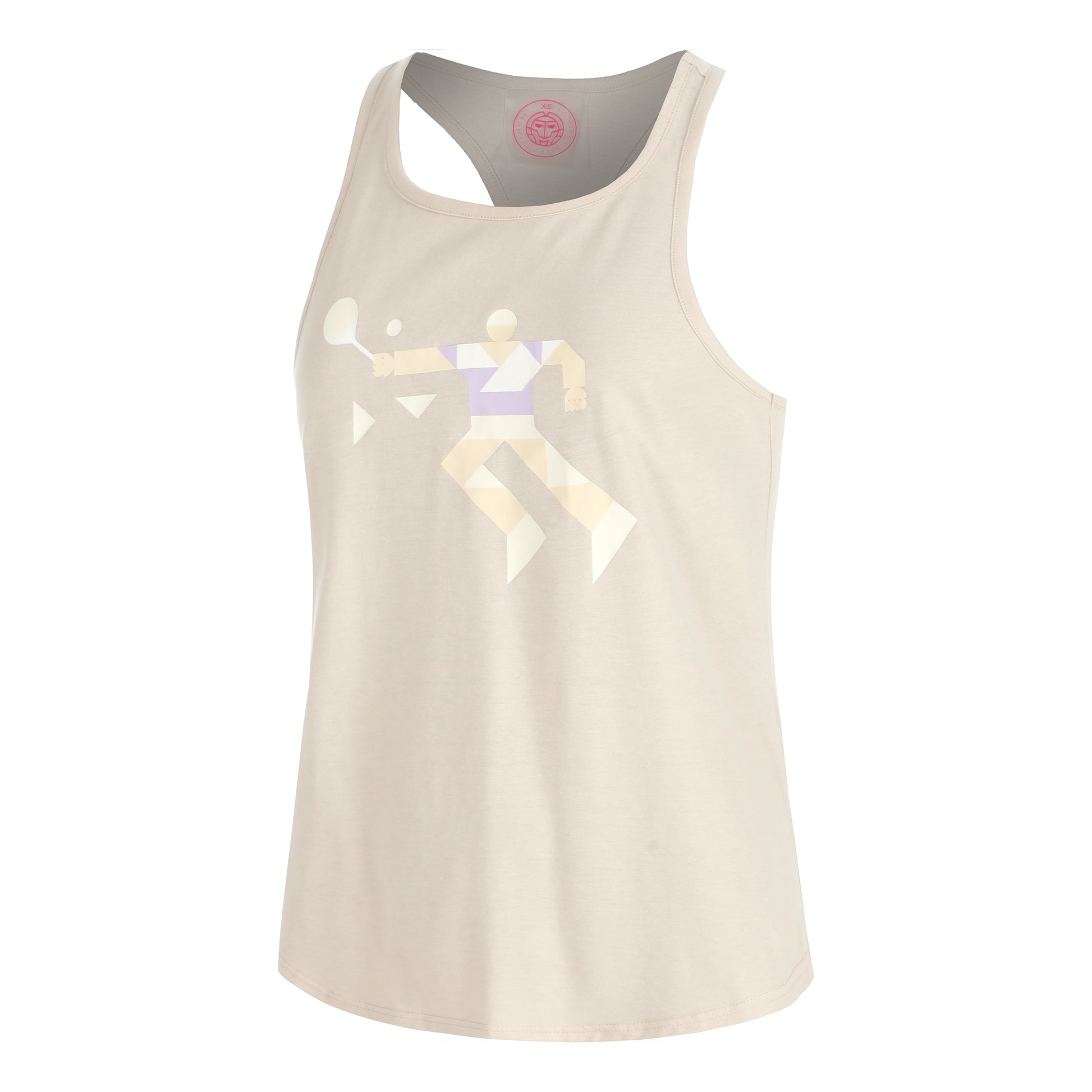 BIDI BADU Paris 2025 Chill Tanktop Dames-Beige