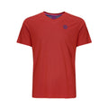 Evin Tech Round T-shirt Jongens - donkerrood,