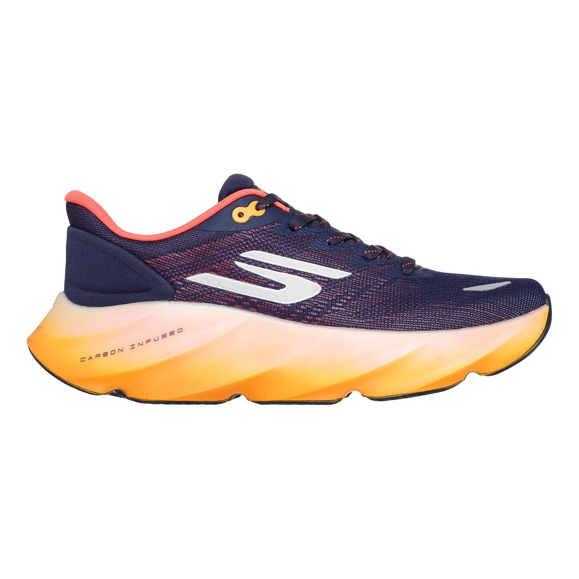 Skechers SKX Aero Burst Chaussure de running sans stabilisateurs Hommes - bleu foncé, orange