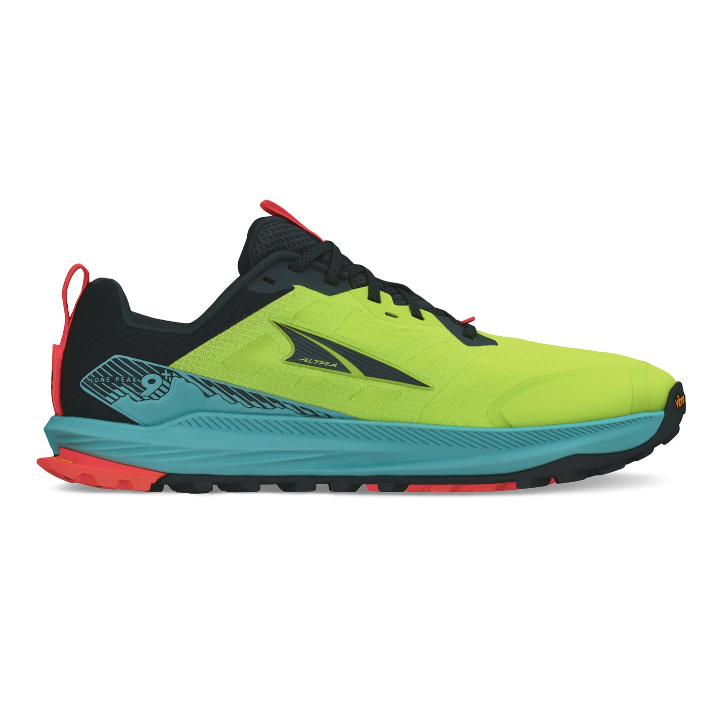 Altra Lone Peak 9+ Trailschoen Heren - limoen