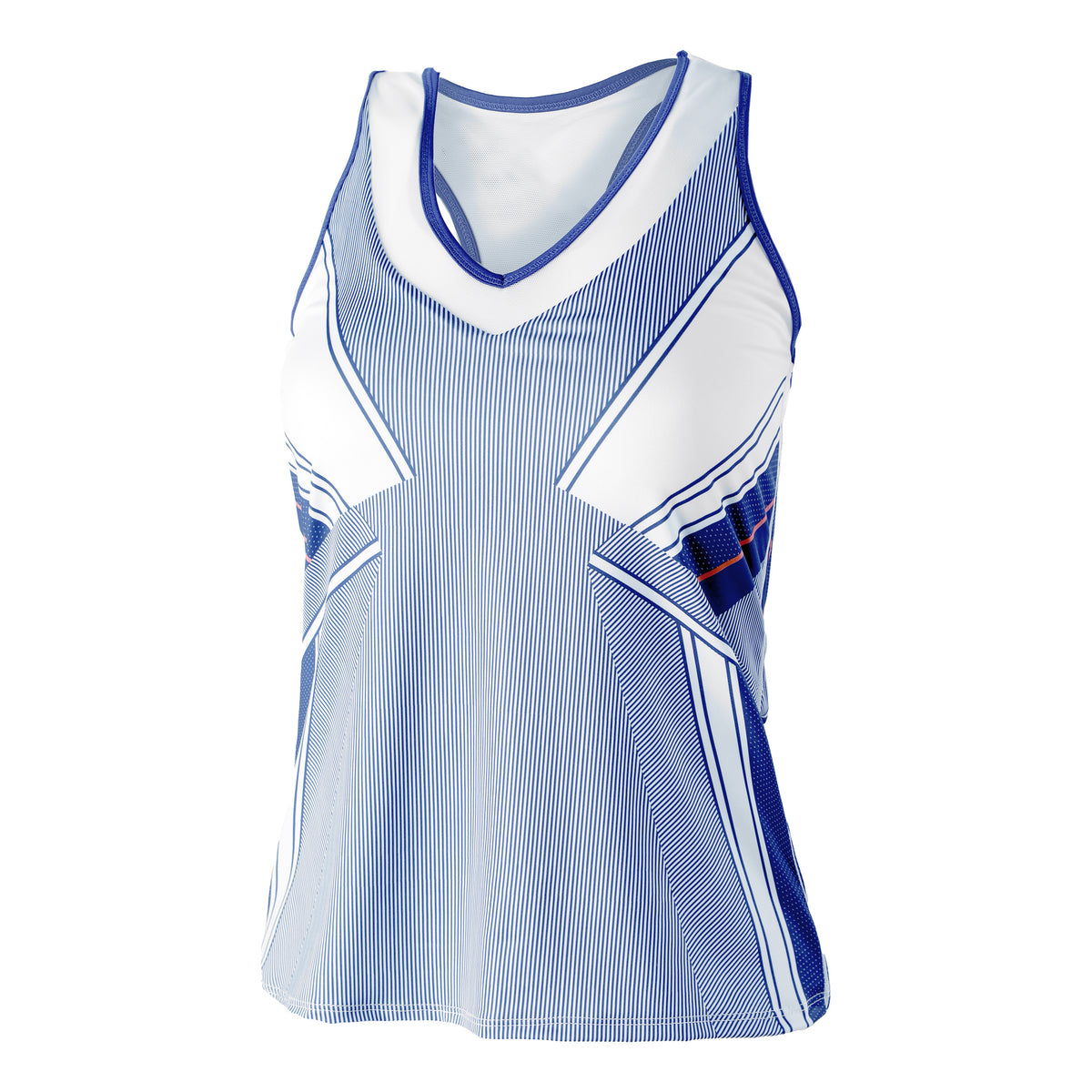 Lucky in Love with Bra Tanktop Dames - blauw, wit