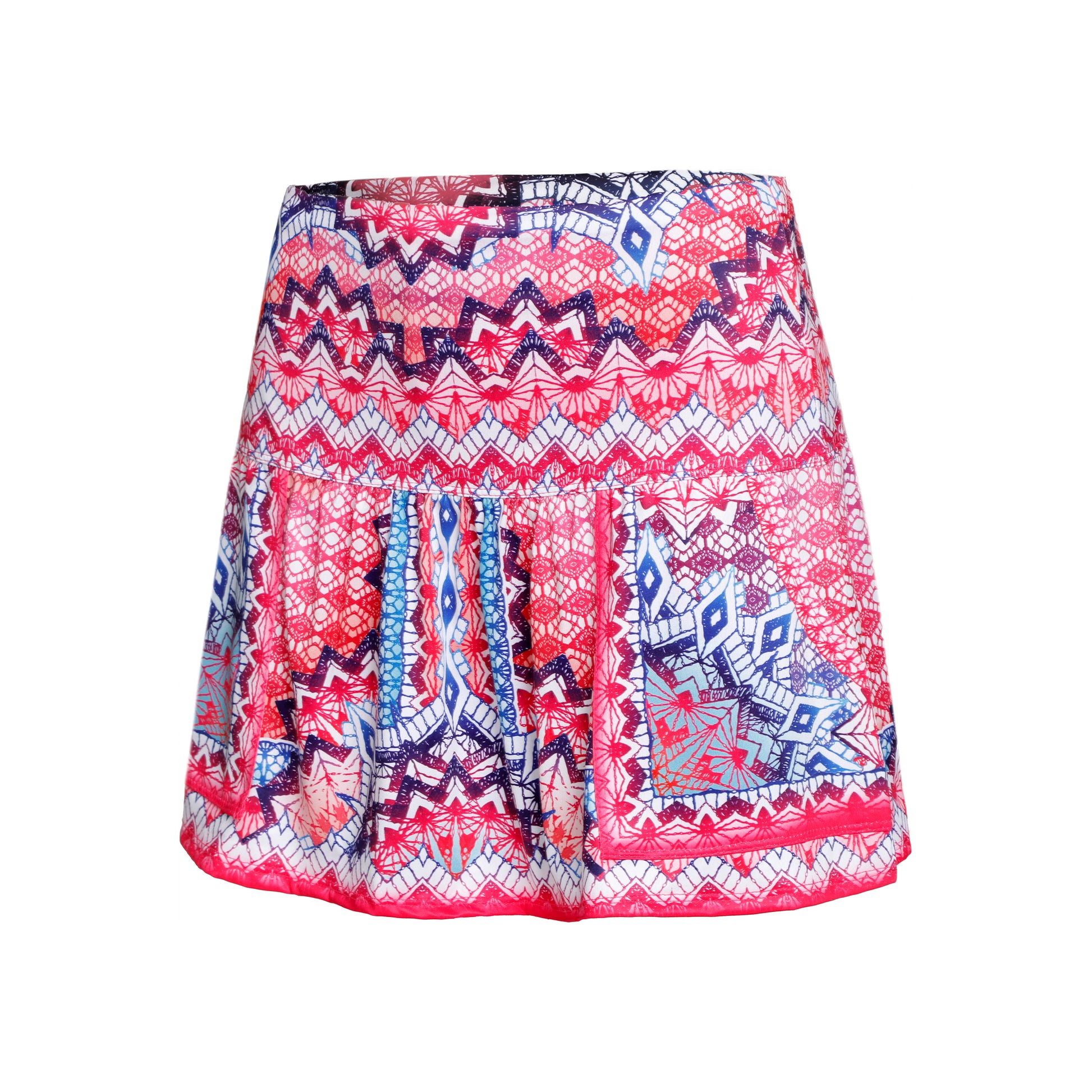 Lucky in Love Long Meridian Pocket Jupe Femmes - multicouleur,