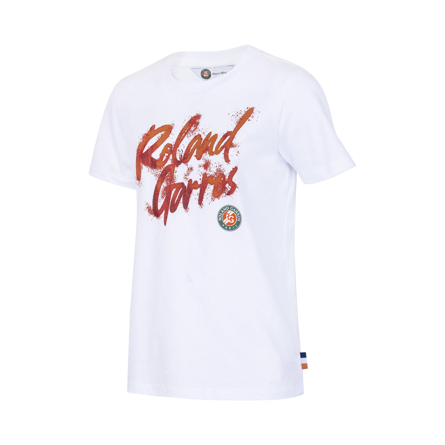 Roland Garros T-shirt Enfants-Blanc