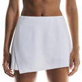 Court Side Pleat Rok Dames-wit