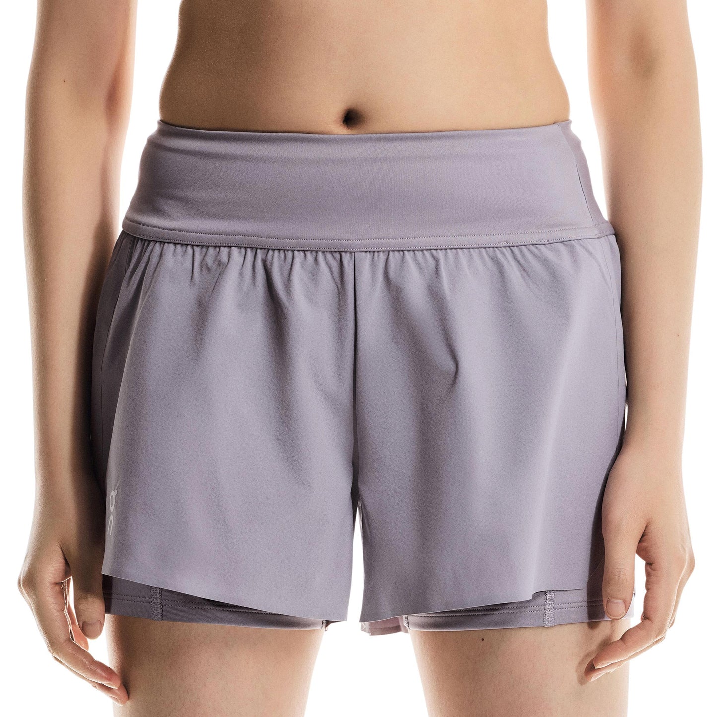 On Court Shorts Dames-mauve