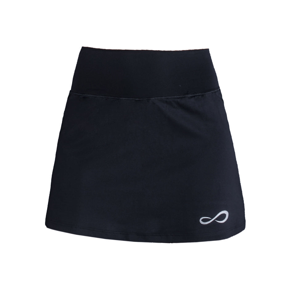 Endless Minimal High Waist Rok Dames - zwart, wit