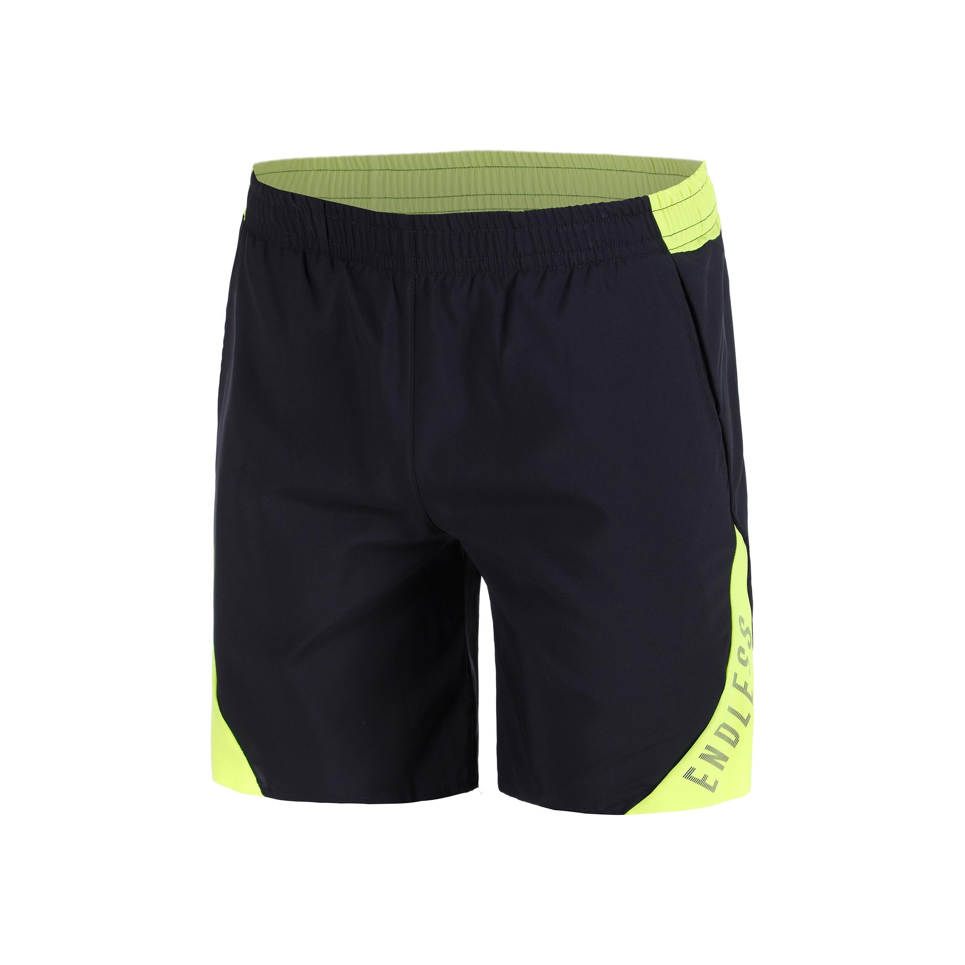Endless Phoenix Shorts Hommes - noir, jaunes fluo