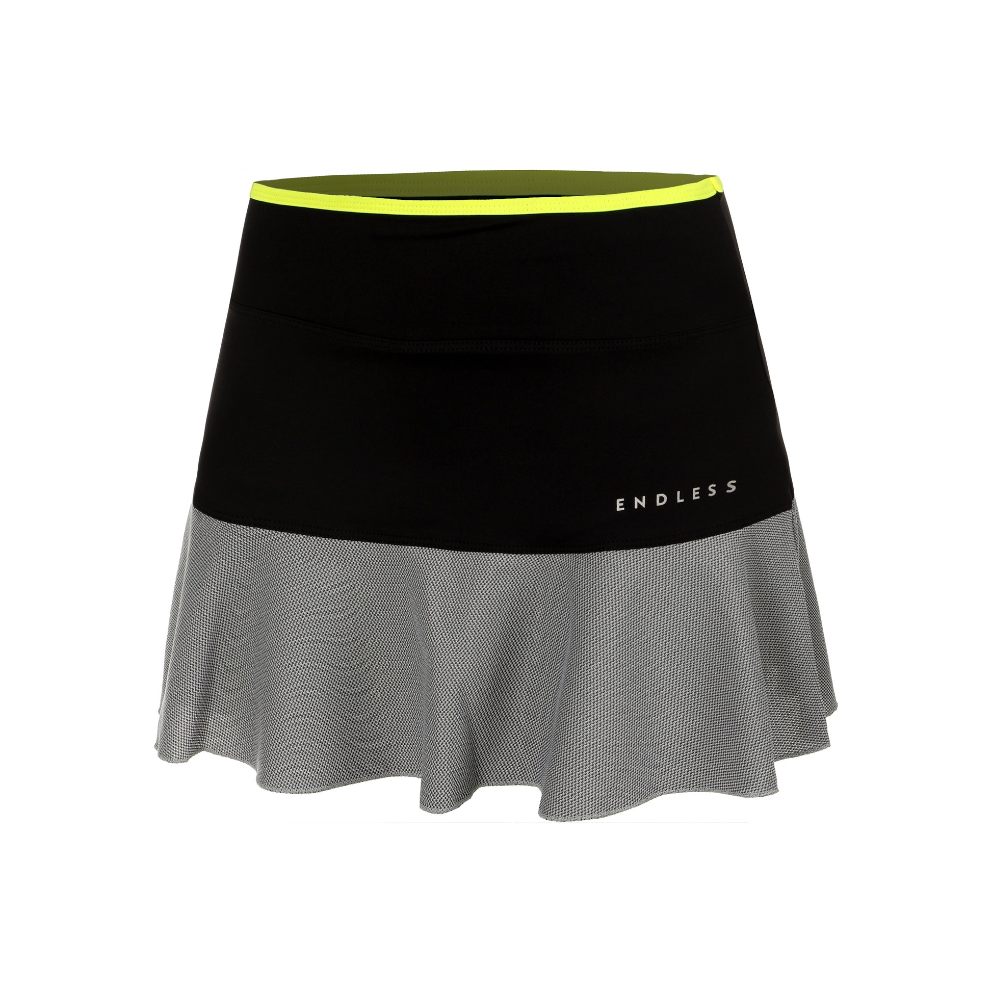 Endless Lace Rok Dames - zwart, zilver