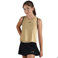 Court Tanktop Dames-Goud