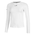 Drew Longsleeve Dames - wit,