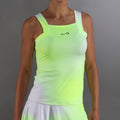 Breeze Débardeur Tank Top Femmes-Jaunes Fluo,Blanc