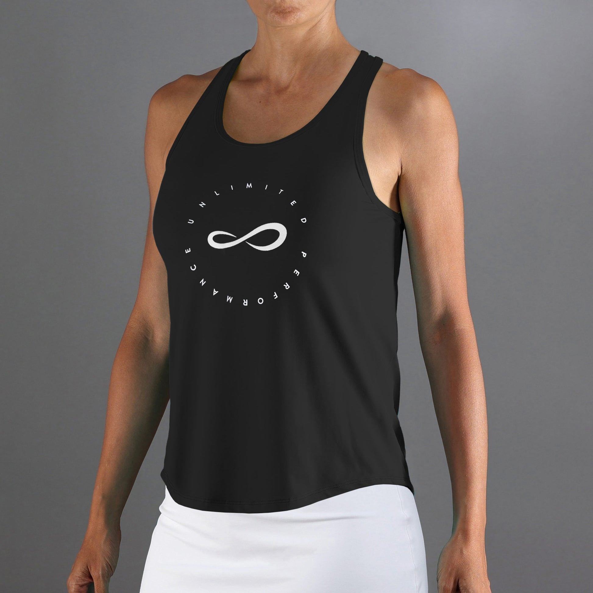 Endless Cercle Tanktop Dames-Zwart