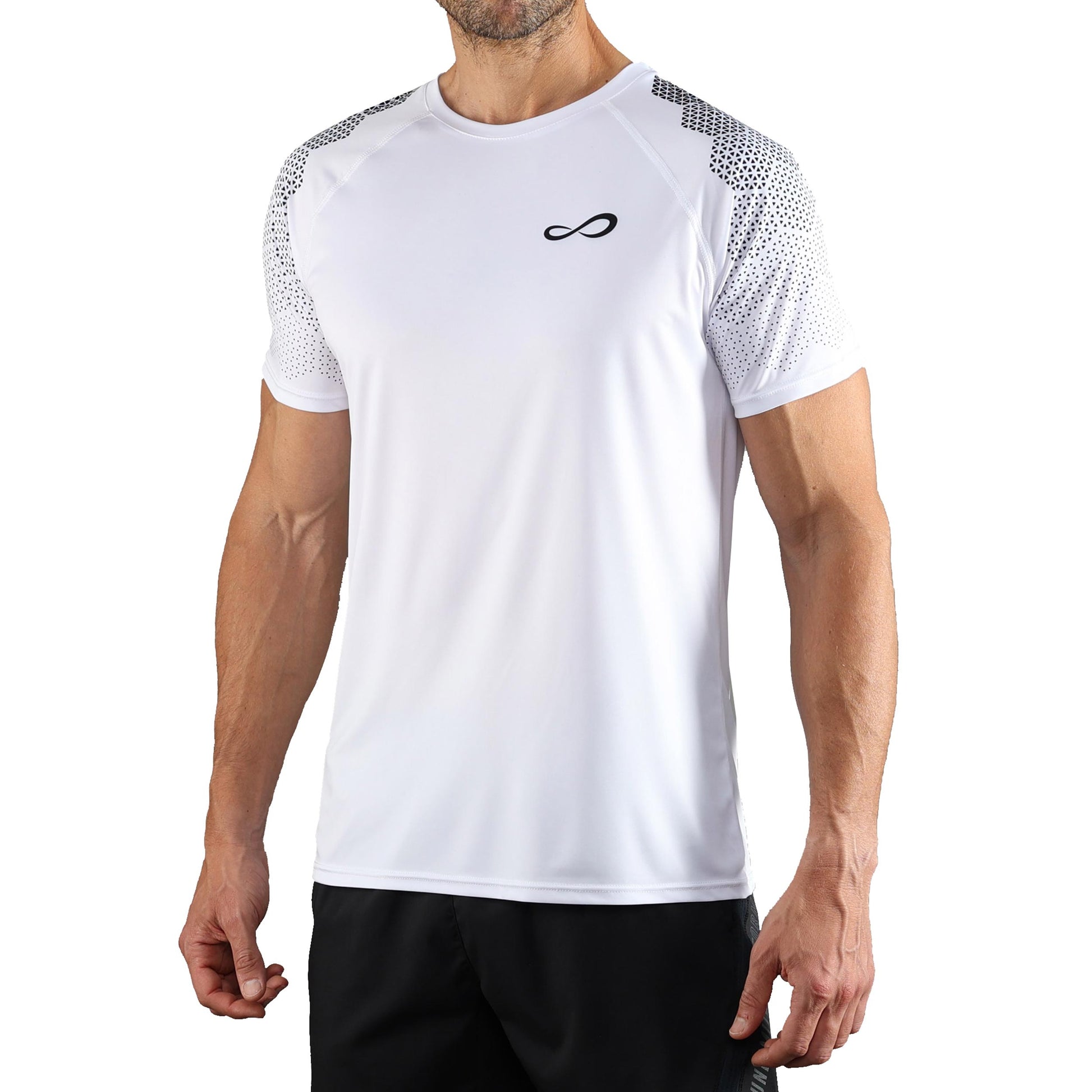 Endless Feisty Hexagon T-shirt Heren-Wit