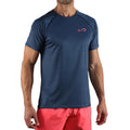 Feisty Hexagon T-shirt Heren-Blauw