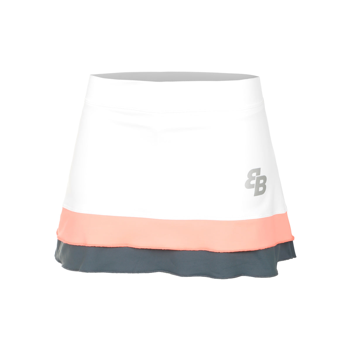 BB by Belen Berbel Nube Rok Dames - wit, koraal