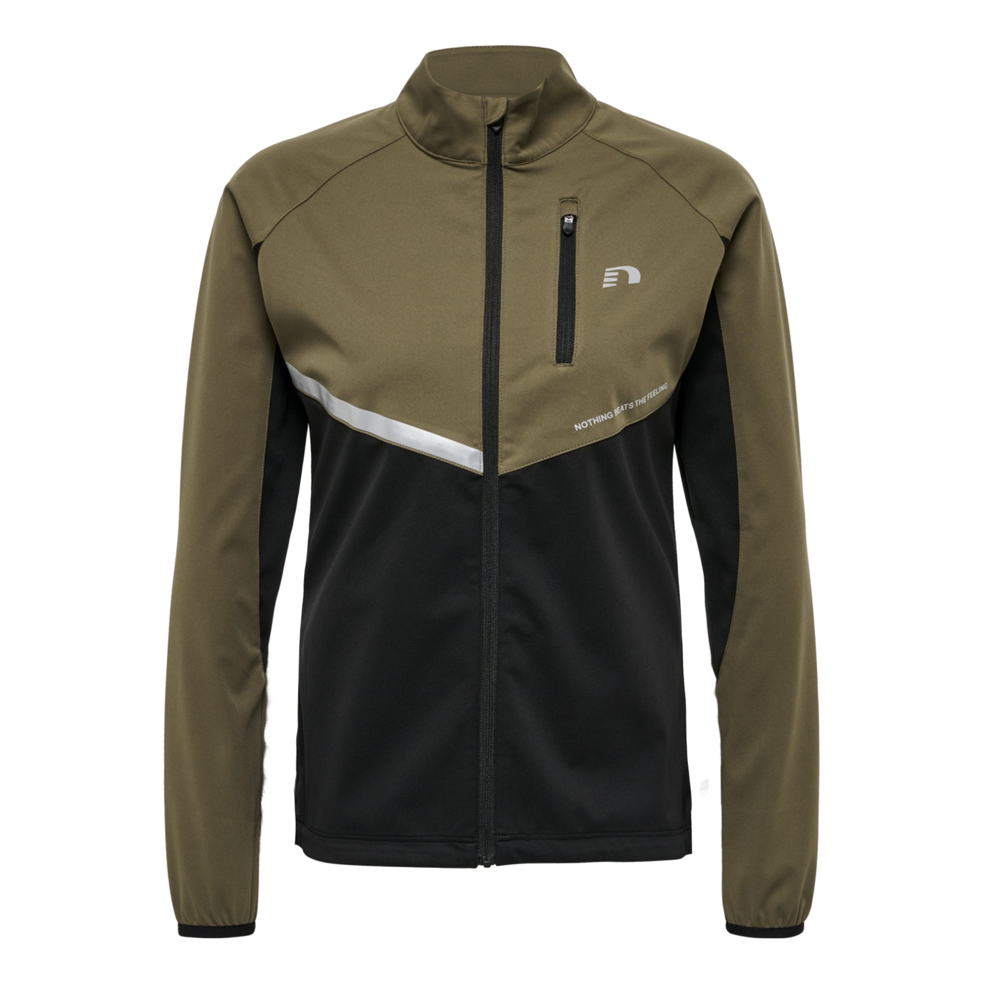 Newline Boston Shell Jacket Veste Soft Shell Hommes-Noir,Vert Olive