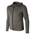 Softshell Veste de survêtement Hommes - gris,