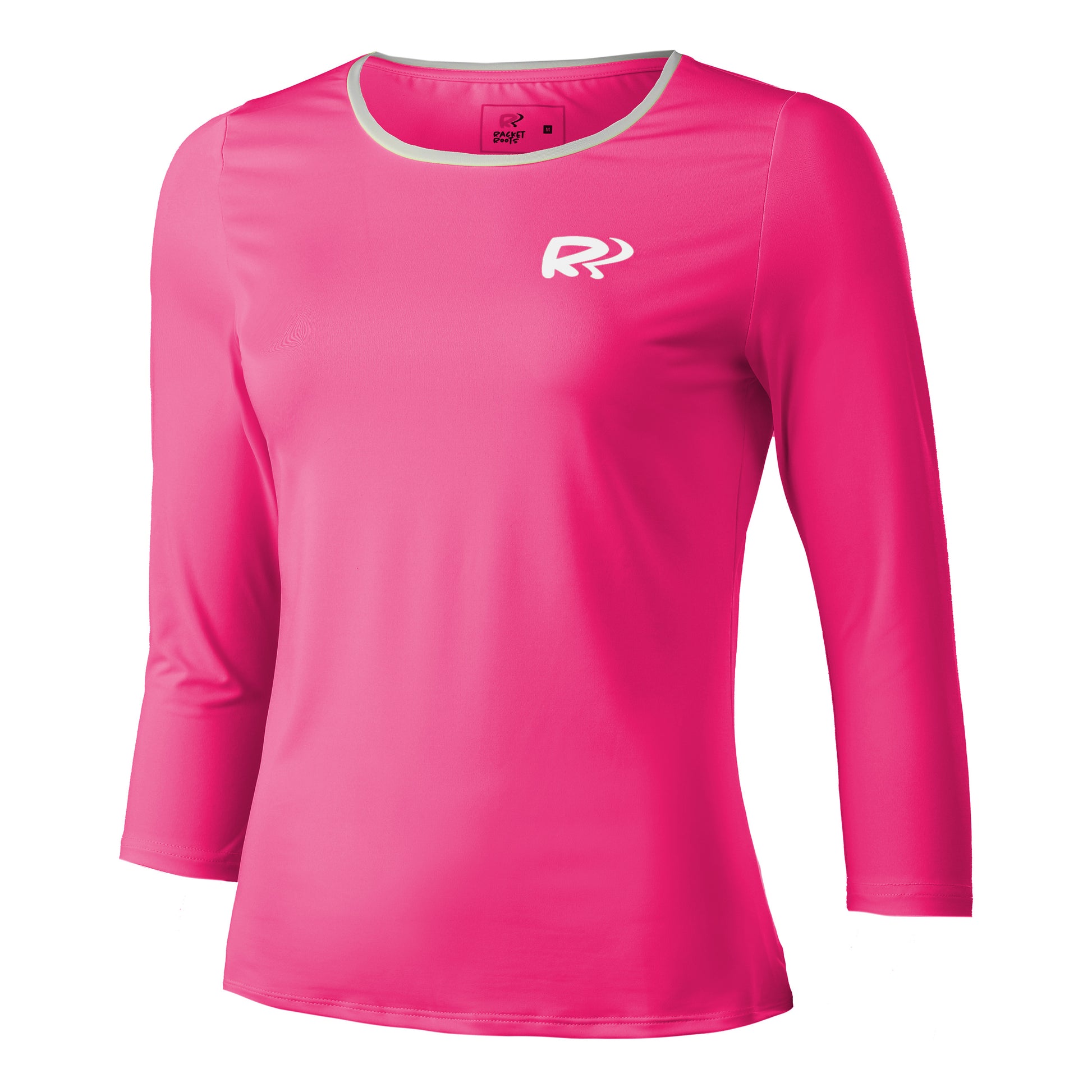 Racket Roots Teamline Haut Manches Longues Femmes-Pink