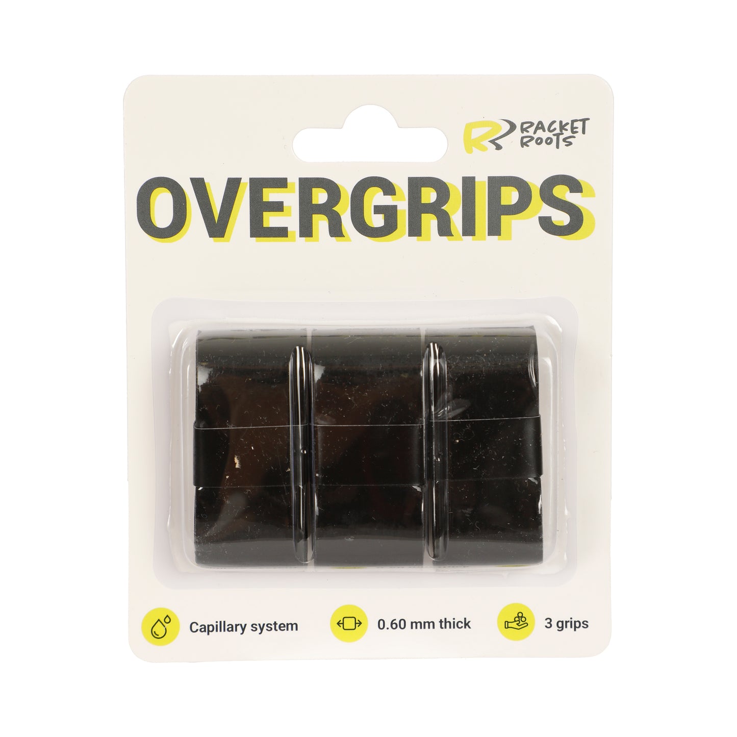 Racket Roots RR Grip Pack De 3-Noir