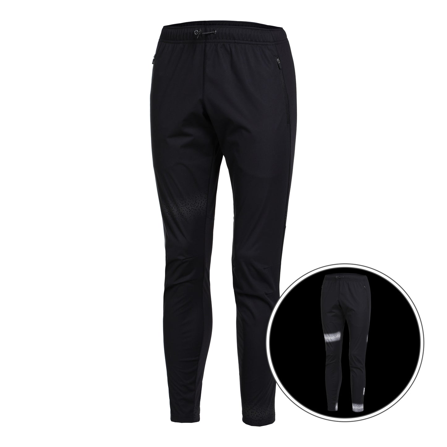 NEO Reflex-Tex Hardloopbroek Heren-Zwart