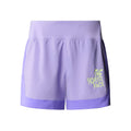 Sunriser 4in Hardloopshorts Dames - paars,