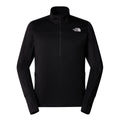 Winter Warm Pro 1/4 Zip Maillot De Course Hommes-Noir