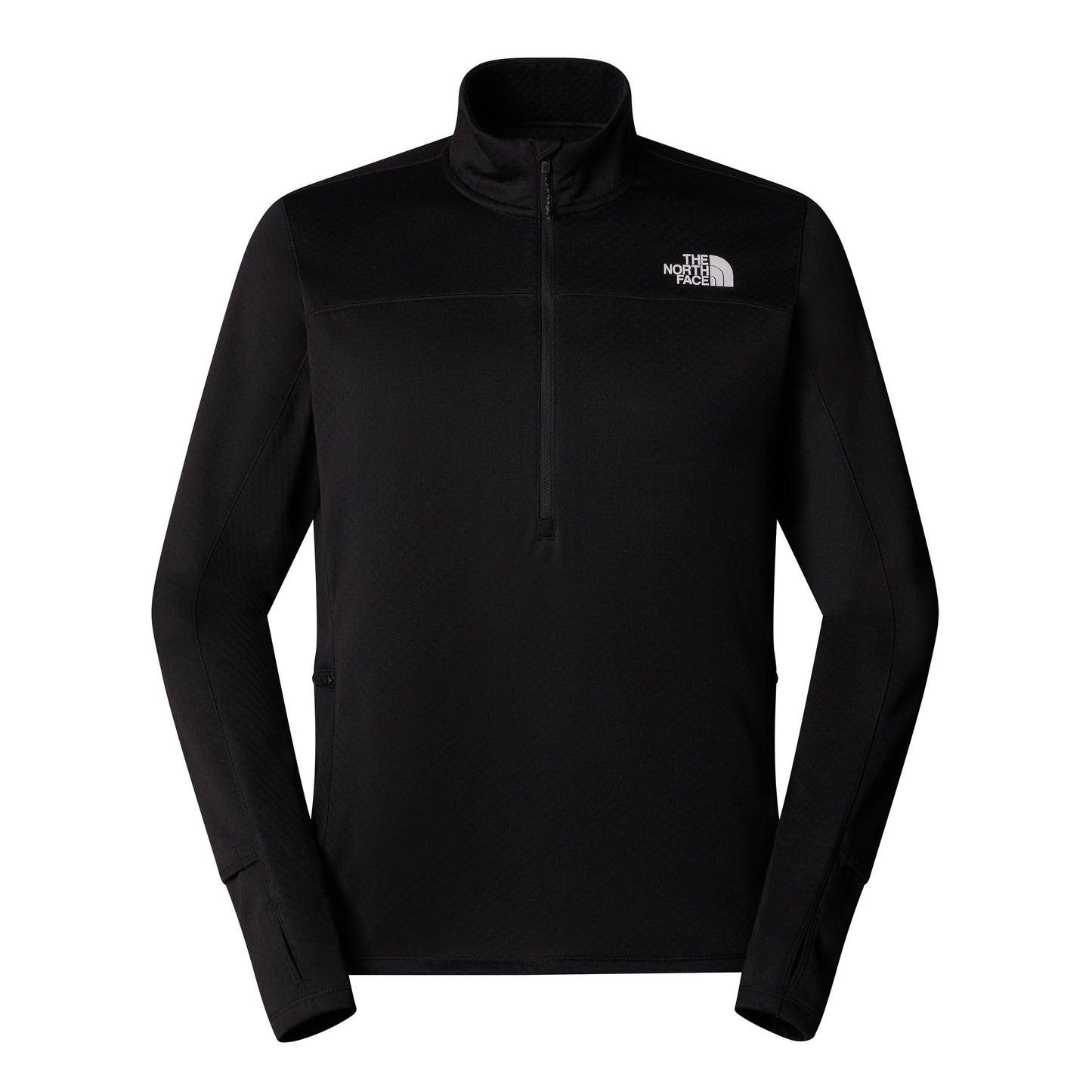 The North Face Winter Warm Pro 1/4 Zip Hardloopshirt Heren-Zwart